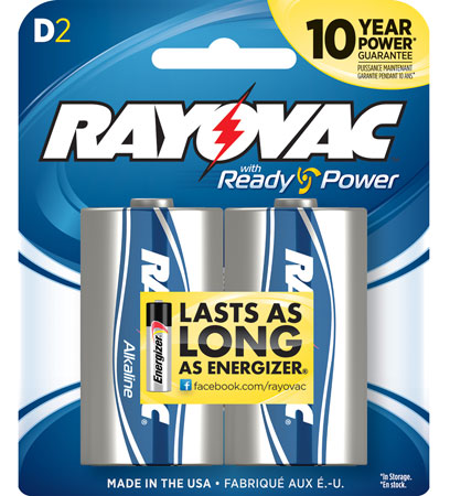 rayovac (energizer) - D -  for sale