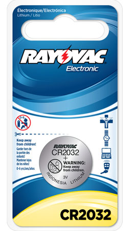 rayovac (energizer) - CR2032 -  for sale