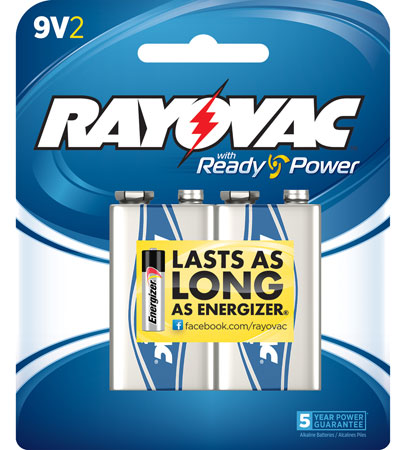 rayovac (energizer) - 9V -  for sale