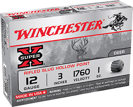 WIN SPRX 12GA 3" 1OZ RIFLED 5/250 - for sale