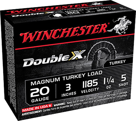WIN DBL X MAG TRKY 20GA 3" #5 10/100 - for sale