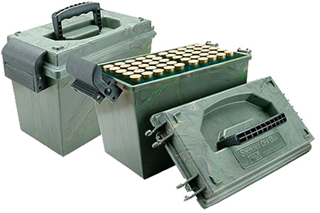 mtm molded products co - Shotshell Dry Box - Green Wild Camo