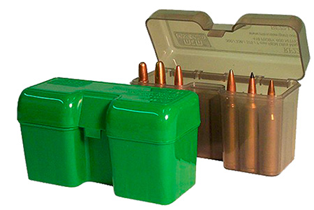 mtm molded products co - Ammo Box - Clear Smoke