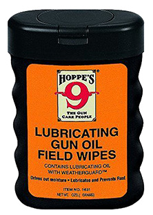 HOPPES GUN OIL FIELD WIPES 3"X5" 50C - for sale