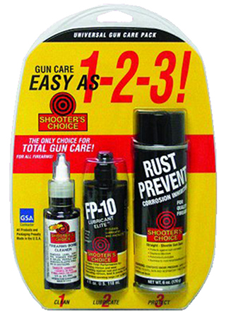 SHOOTERS CHOICE UNIV GUN CARE PK - for sale