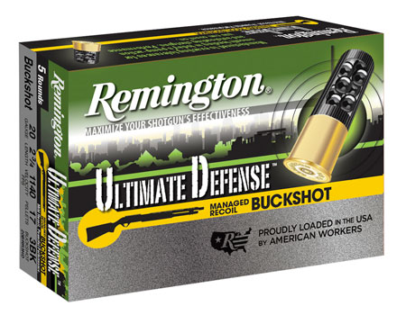 remington ammo|vista - Ultimate Defense - 20 Gauge 2.75" for sale