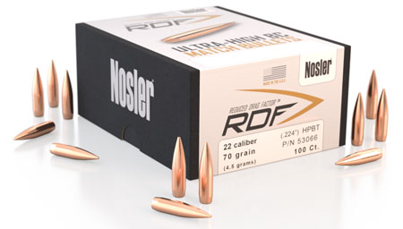 nosler inc - RDF - 22 Caliber for sale