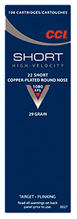 CCI|BLAZER - Target - .22 Short for sale