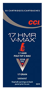 CCI|BLAZER - VMAX - .17 HMR for sale