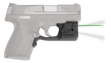 crimson trace corporation - LL-801G Green Laserguard Pro - Black