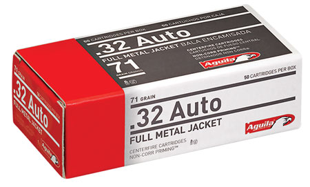 AGUILA 32ACP 71GR FMJ 50/1000 - for sale