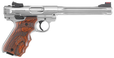 RUGER MRK IV HUNT 22LR 6.9" STN 10RD - for sale
