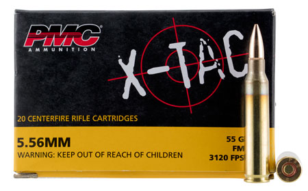 PMC XTAC 556NATO 55GR FMJBT 20/1000 - for sale