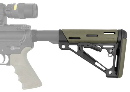 HOGUE AR15 STK MIL-SPEC RBR OD - for sale
