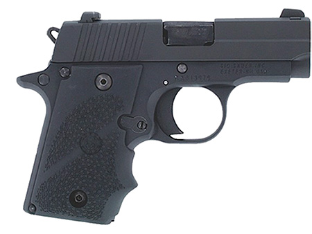 HOGUE GRIP SIG P238 RUBBER FG BLK - for sale