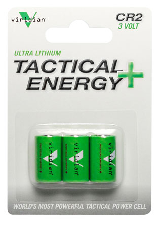 viridian green lasers - CR2 - 3 PACK) for sale