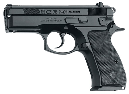 CZ 75 P01 9MM 3.7" ALLOY BLK 10RD - for sale