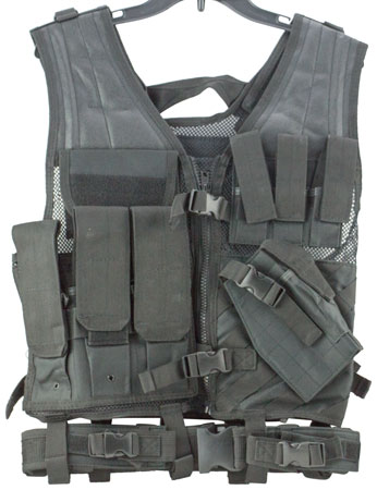 NCSTAR TACTICAL VEST MED-2XL BLK - for sale