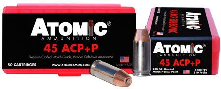 atomic ammunition - Pistol - 45 ACP +P for sale