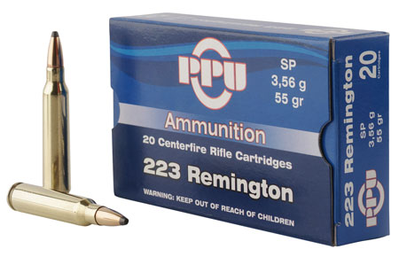 PPU 223REM SP 55GR 20/1000 - for sale