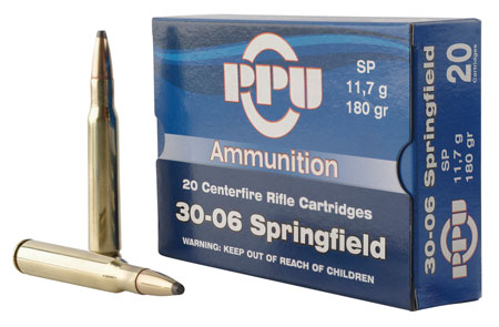 PPU 30-06 SP 180GR 20/200 - for sale