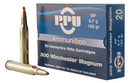 PPU 300WIN MAG SP 150GR 20/200 - for sale