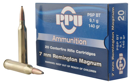 PPU 7MMREM MAG PSP 140GR 20/200 - for sale