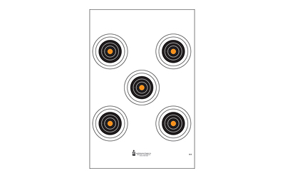 ACTION TGT BLSEYE ORG CENTERS 100PK - for sale