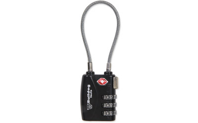 BULLDOG TSA LOCK W/STL CABLE NON-CA - for sale