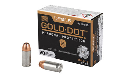 CCI|BLAZER - Gold Dot - .380 Auto for sale