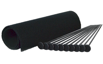 GSS RIFLE ROD 15"X19" 10PK BLACK - for sale