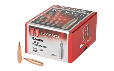 HRNDY ELD-M 6.5MM .264 147GR 100CT - for sale