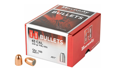 HRNDY FMJ-RN 45CAL .451 230GR 100CT - for sale