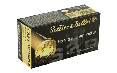 S&B 357MAG 158GR FMJ 1000RD CS - for sale