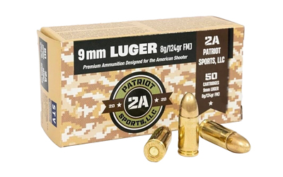 patriot sports llc - Ammo - 9mm Luger for sale